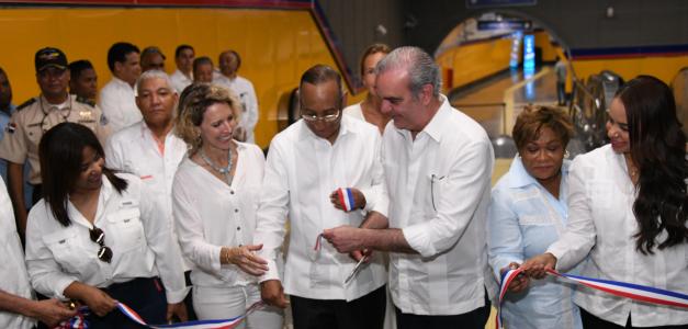 Nuevo servicio de trenes de seis vagones en el Metro de Santo Domingo