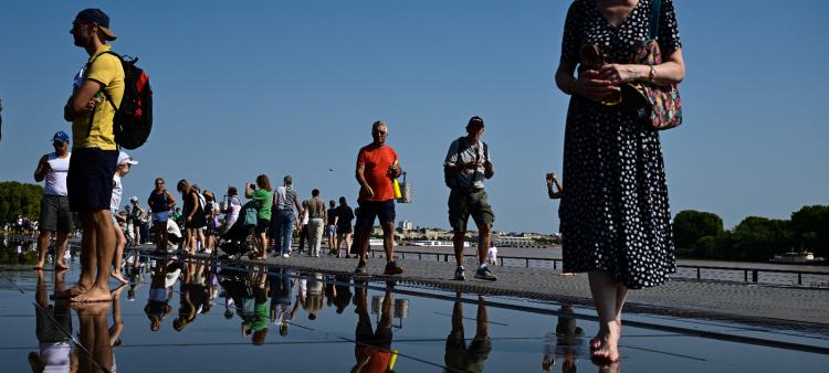 Francia experimenta una intensa ola de calor con temperaturas de hasta 41ºC