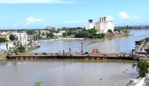 Rutas alternativas ante cierre del puente flotante