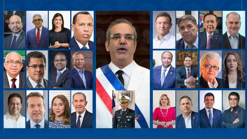 Permanencia en el Gobierno: Abinader retiene a 8 ministros y 30 funcionarios tras 5 años de gestión