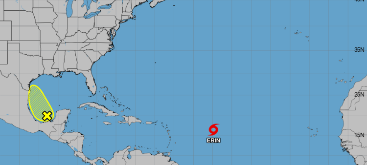 Erin se intensificará a huracán mañana, alejándose de República Dominicana y Puerto Rico