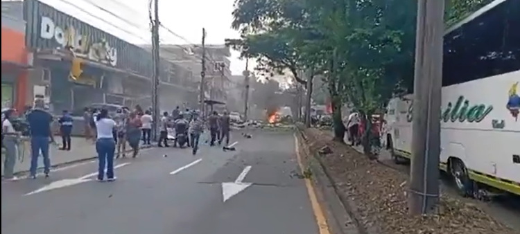 Explosiones cerca de base aérea en Cali