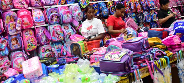 Incautación de más de 70 mil útiles escolares falsificados en el Gran Santo Domingo