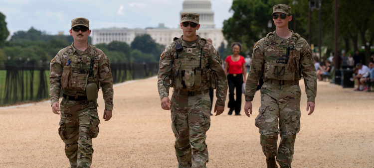 Desacuerdo entre Trump y demócratas por despliegue de la Guardia Nacional