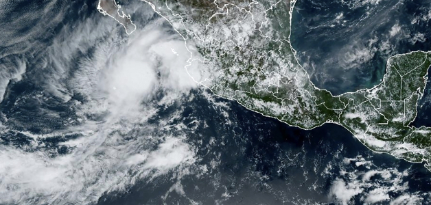Formación de la tormenta tropical Juliette