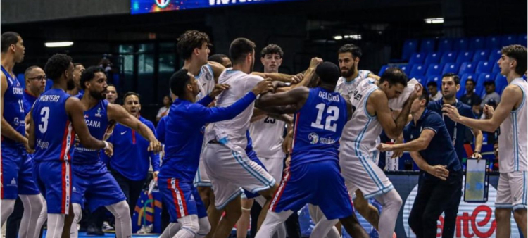 Impacto de las suspensiones a República Dominicana en la AmeriCup después de incidente con Argentina.