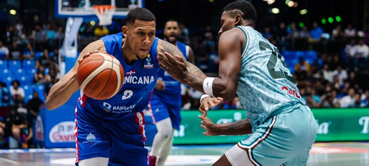 Básket RD finaliza imbatible en la fase de grupos al vencer a Nicaragua 74-70