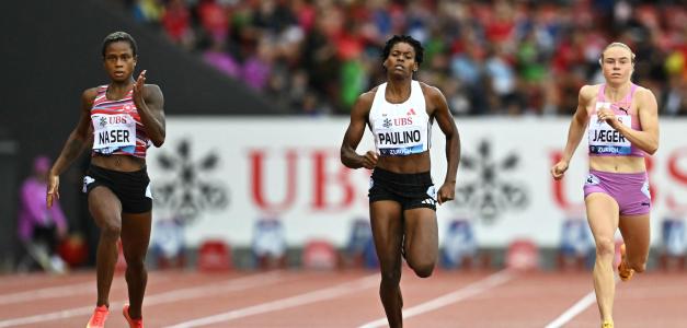 Marileidy Paulino finaliza en segundo lugar en la Liga Diamante siendo superada por Salwa Eid Nasser.