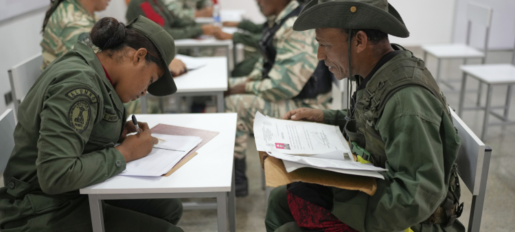 Movilización del chavismo en apoyo a Maduro frente a “amenazas” de EE.UU.
