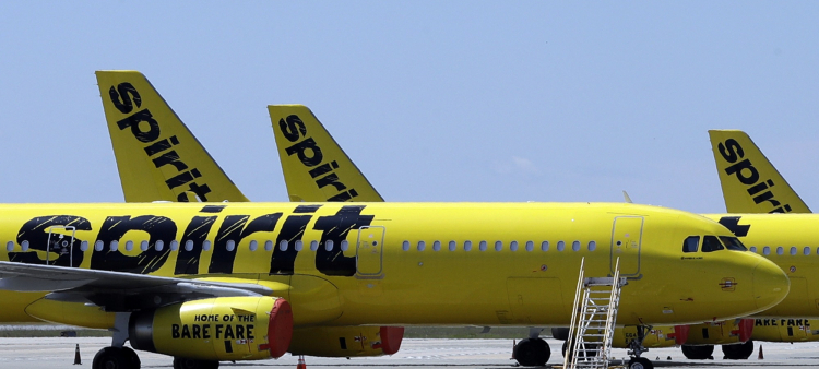 La aerolínea Spirit declara quiebra por segunda vez en un año en EE.UU.