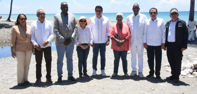 Inicio de trabajos de renovación de Playa Linda en Nizao por el Ministerio de Turismo
