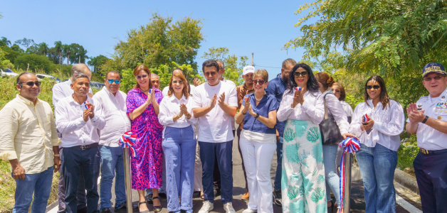 Inauguración de Calles en Sosúa-Puerto Plata por el Ministro de Turismo