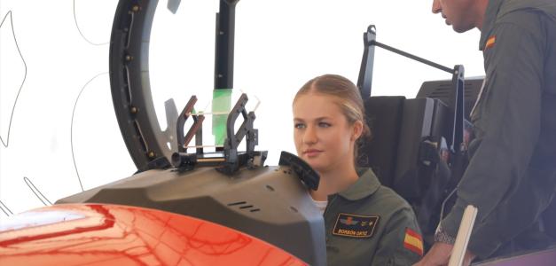 La princesa Leonor comienza su último año de entrenamiento en la Academia del Aire.