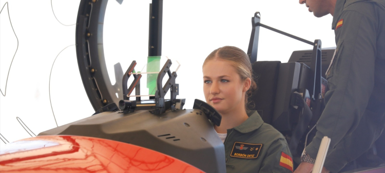 La princesa Leonor comienza su último año de formación en la Academia del Aire.
