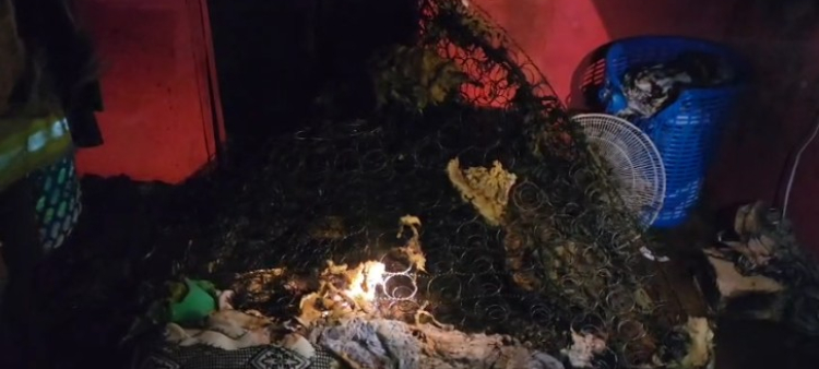 Incendio en Neyba causado por problema energético