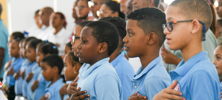 Entrega de dos escuelas por parte del Gobierno en Puerto Plata