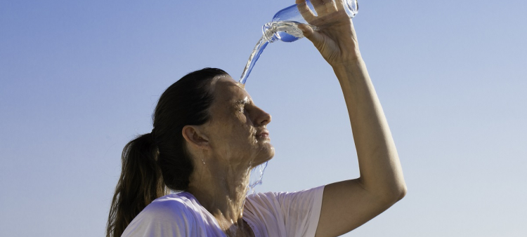 Persistencia de altas temperaturas a pesar de lluvias dispersas en todo el país