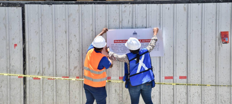 Paralización de 15 torres en construcción en el Distrito Nacional por incumplimiento de normas de seguridad y salud