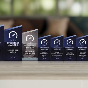 Claro gana premio máximo de Speedtest® Awards por ser la Red Móvil Más Rápida de RD por quinto año consecutivo.
