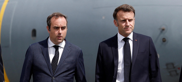 El presidente Macron designa a Sébastien Lecornu, Ministro de Defensa, como primer ministro
