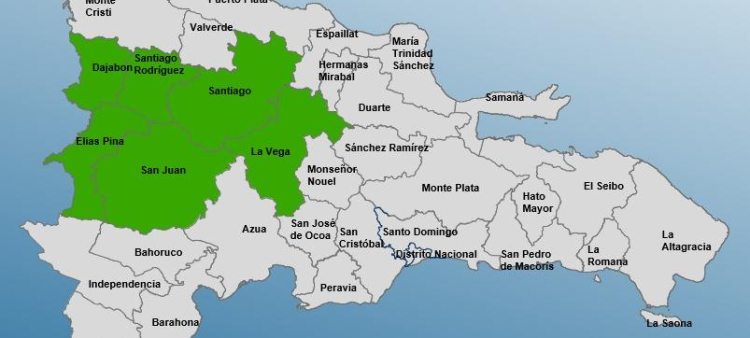 Alerta Verde emitida por el COE para seis provincias ante pronóstico de fuertes aguaceros