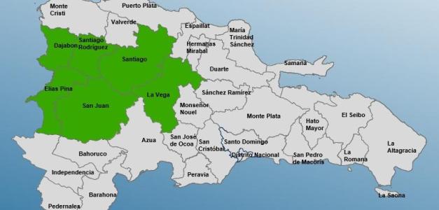 Alerta verde por fuertes aguaceros en seis provincias according to COE