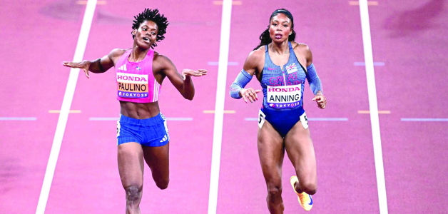 Marileidy Paulino lidera la primera serie de semifinales en el Campeonato Mundial