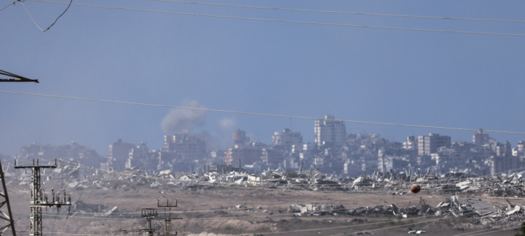 Avance de las tropas israelíes hacia el centro de Gaza