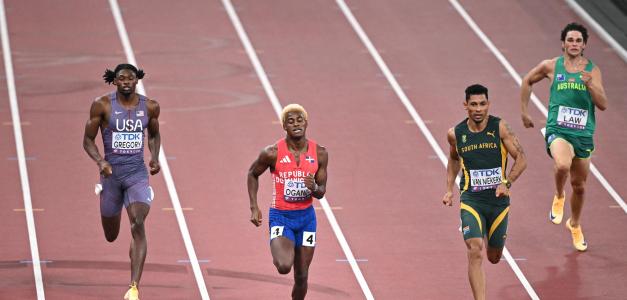 Alexander Ogando avanza a semifinales con una victoria en el Mundial de Atletismo