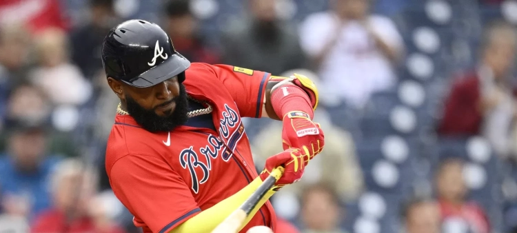 Marcell Ozuna impulsa tres carreras en la victoria de los Bravos sobre los Nacionales, 9-4.