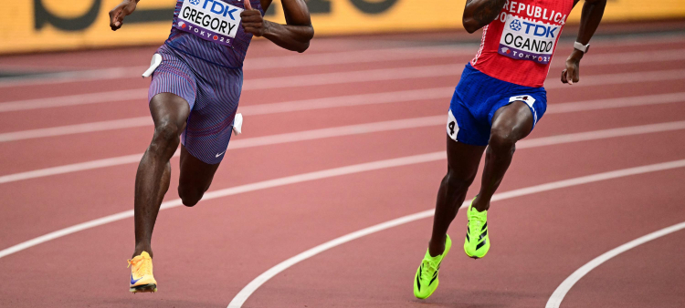 Ogando logra el sexto puesto en la final de los 200 metros en el Campeonato Mundial de Atletismo