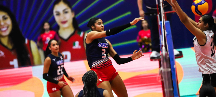 Semifinal del Final Six: Equipo de voleibol dominicano vs. Estados Unidos