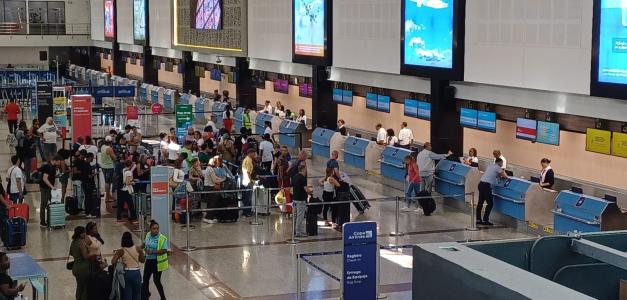 Recomendación de Aerodom: Postergar visita al Aeropuerto Las Américas por falta de energía