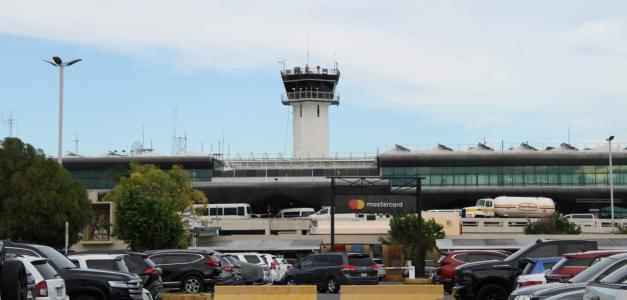 Energía restaurada en la zona sur de la terminal del Aeropuerto de Las Américas