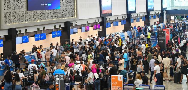 Incidente eléctrico en Aeropuerto de Las Américas impacta a más de 20 vuelos