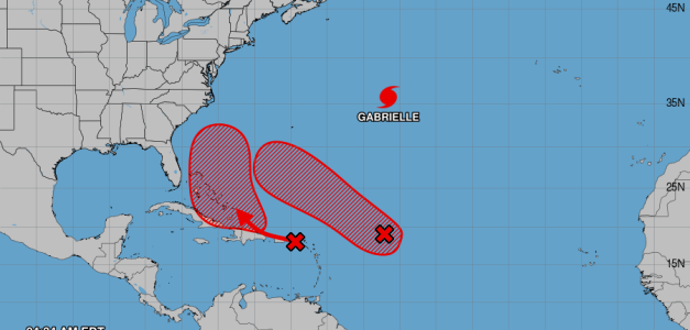 Alerta verde en 10 provincias de República Dominicana por fuertes lluvias