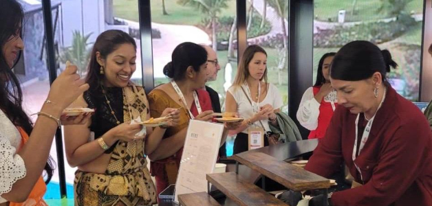 La gastronomía dominicana atrae multitud de visitantes en Top Resa.