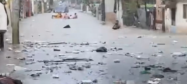 Inundaciones en el Cibao debido a las lluvias
