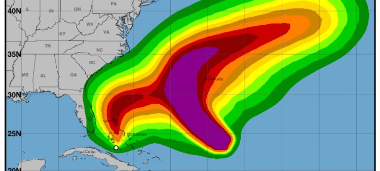 Evacuación en Bahamas por Depresión Tropical #9