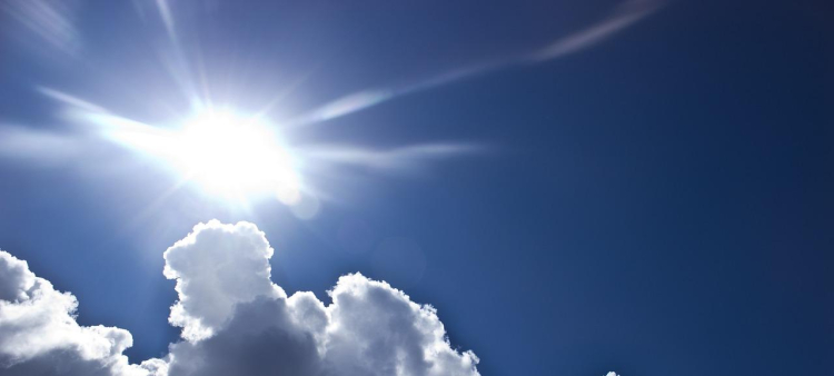 Martes soleado con altas temperaturas en la mayor parte del país.