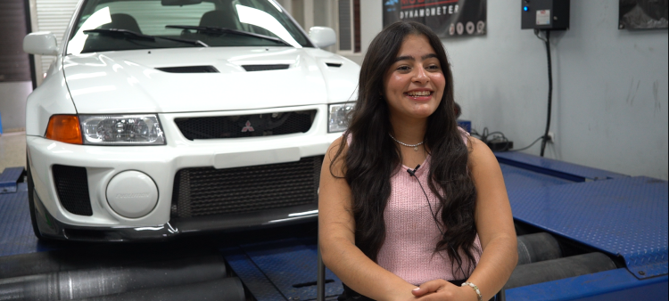 El amor de María Ceballos por la mecánica automotriz: De La Victoria a Villa Juana