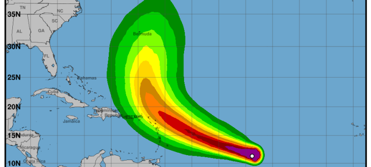 Formación de la tormenta tropical Jerry: la décima de la temporada en el Atlántico