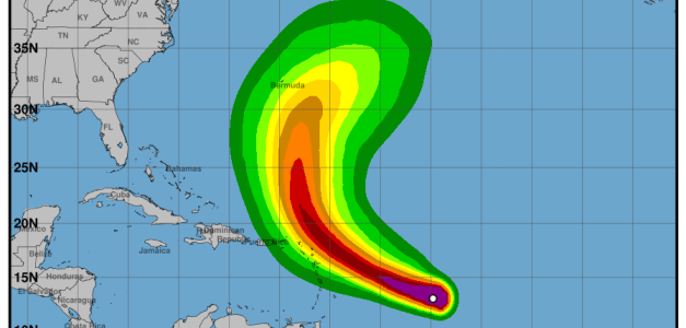 Tormenta Jerry se intensifica en el Atlántico y podría convertirse en huracán este fin de semana