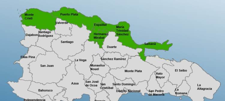 Alerta verde del COE por lluvias en seis provincias: se espera aumento de precipitaciones con la vaguada