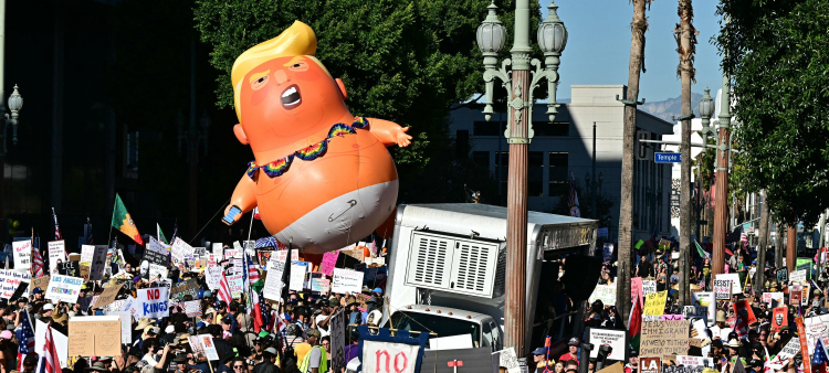 Protestas masivas en Estados Unidos contra Trump: “No queremos monarquías”