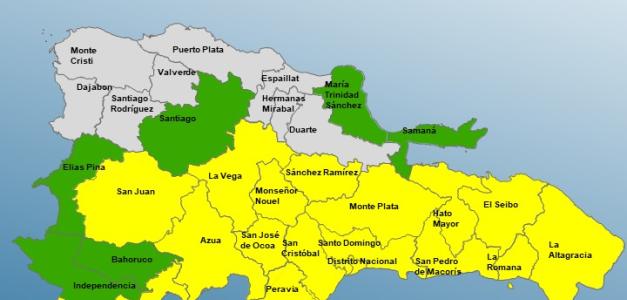 Alerta por Tormenta Melissa: 24 Provincias en Estado de Vigilancia