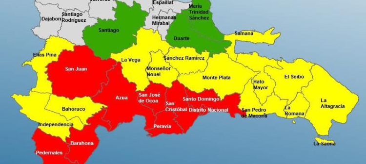 Alerta en 25 provincias por el paso de la tormenta Melissa