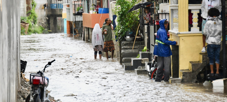 Impacto de las lluvias en los barrios de la capital