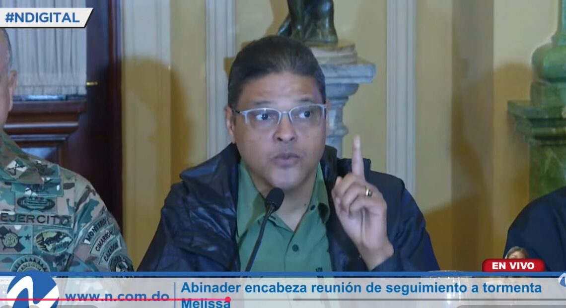 Restricciones de labores y docencia por la tormenta Melissa: Gobierno mantiene medidas