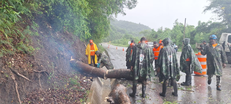 Impacto de la tormenta Melissa en cuatro comunidades de Barahona